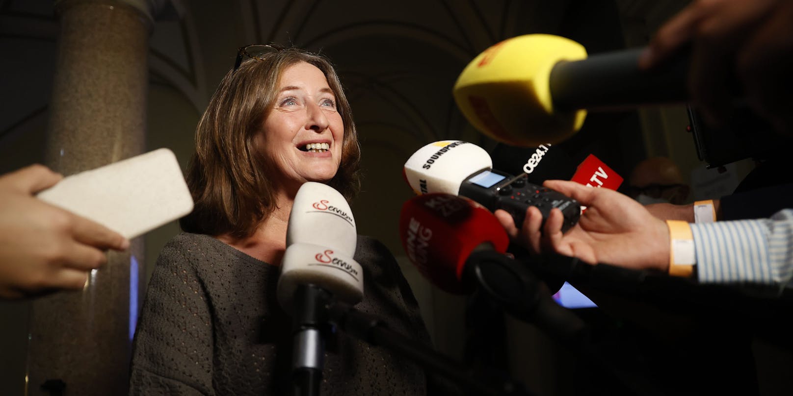 Ziemlich sicher die nächste Bürgermeisterin von Graz: Elke Kahr von der KPÖ.