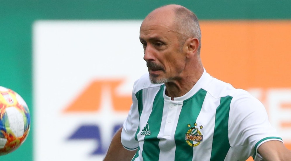 Rapid-Legende Gerry Willfurth