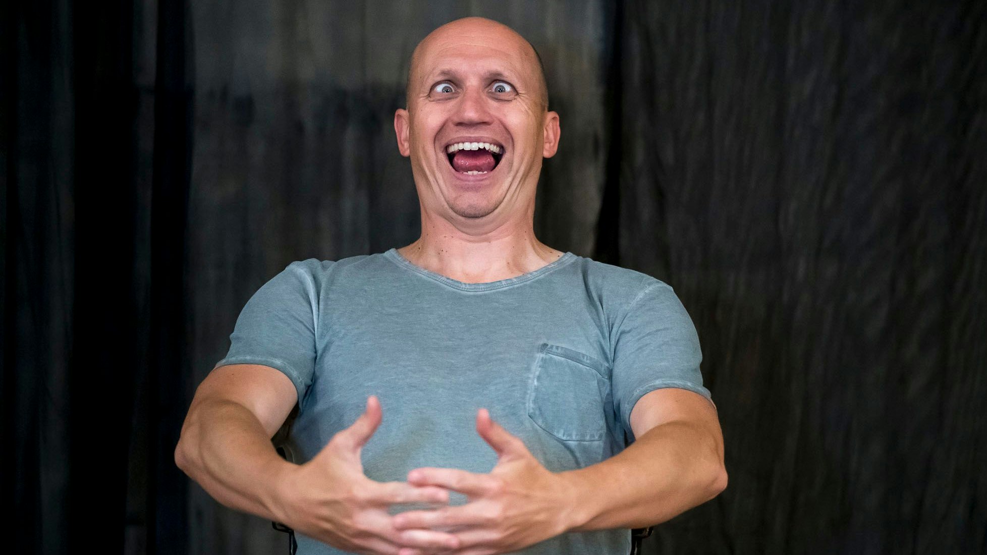 Martin Buchgraber schlüpft heute in verschiedene Rollen.