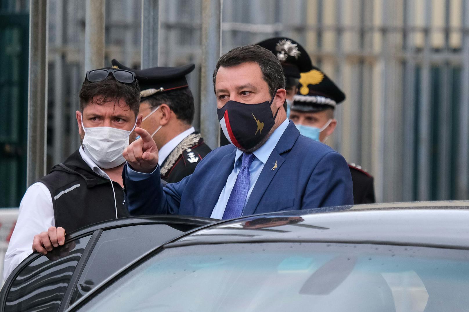 Der frühere italienische Innenminister, Matteo Salvini, muss sich vor Gericht verantworten. 