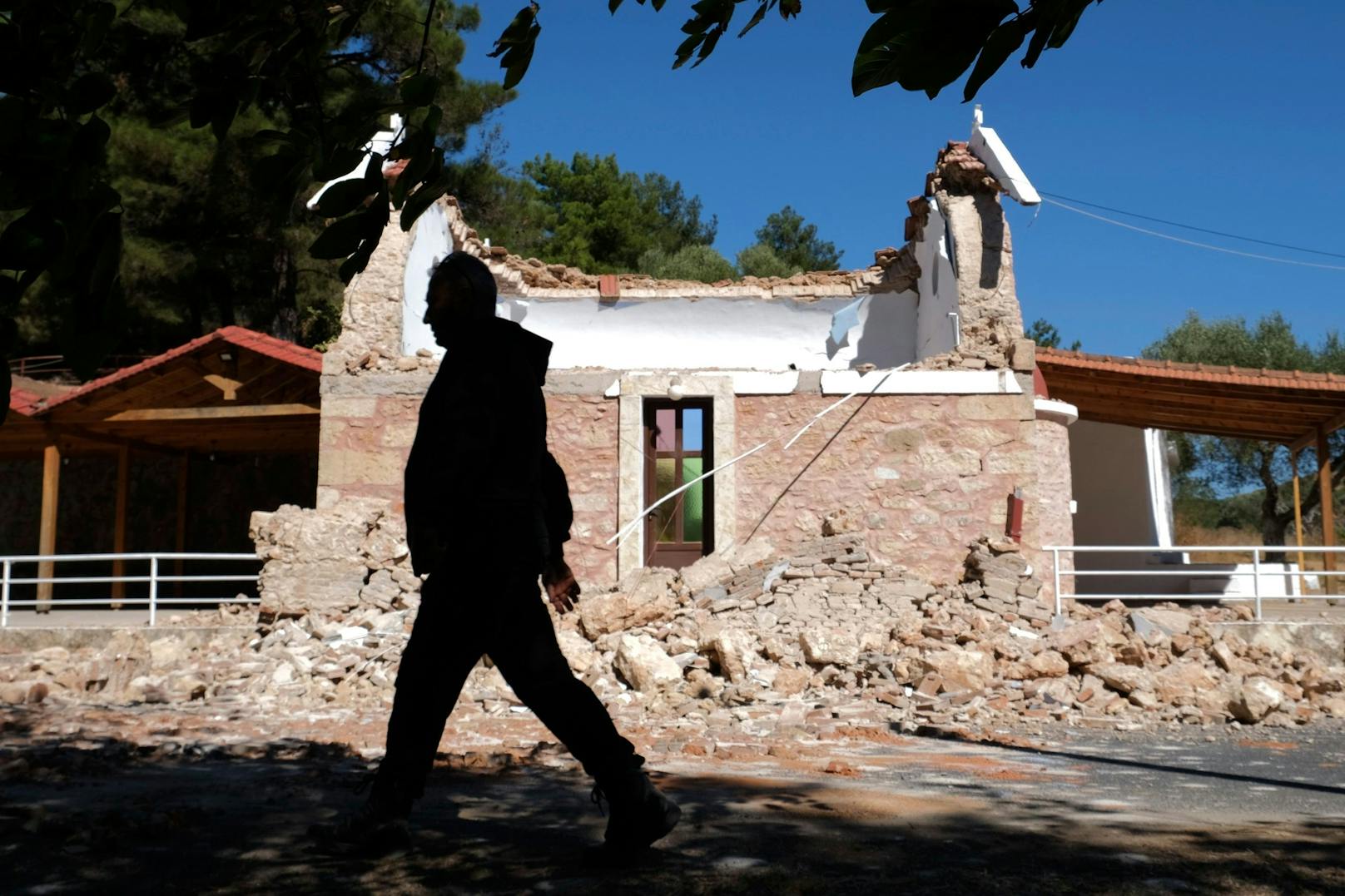 Auf Kreta kam es am Montagmorgen (27.09.2021) zu einem Erdbeben.