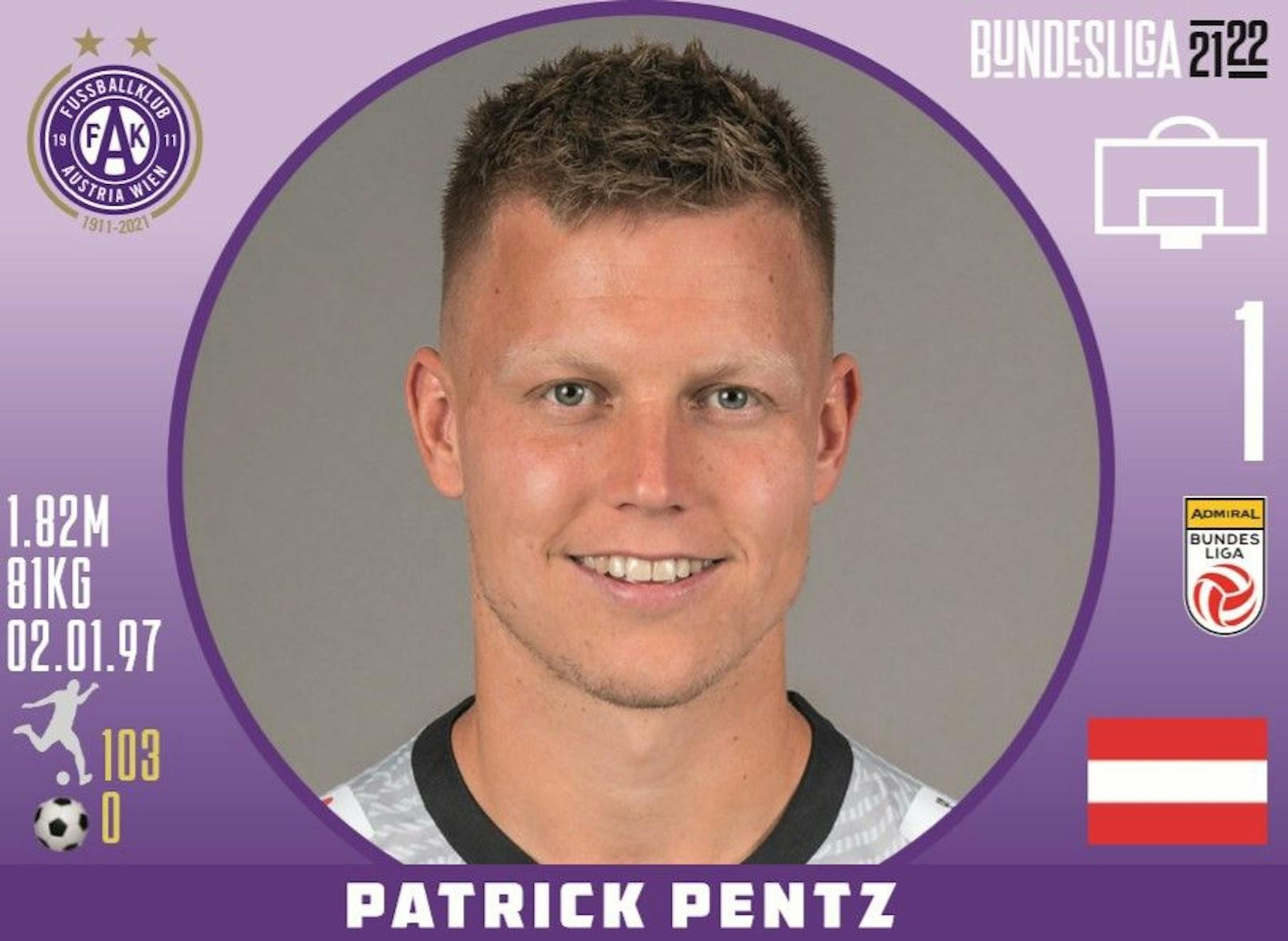 Patrick Pentz / FK Austria Wien