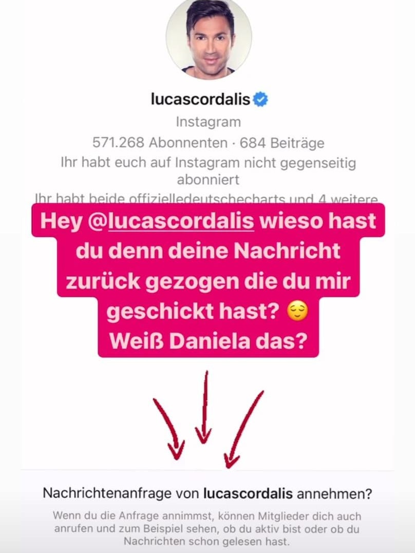 Was wollte Lucas hier schreiben?