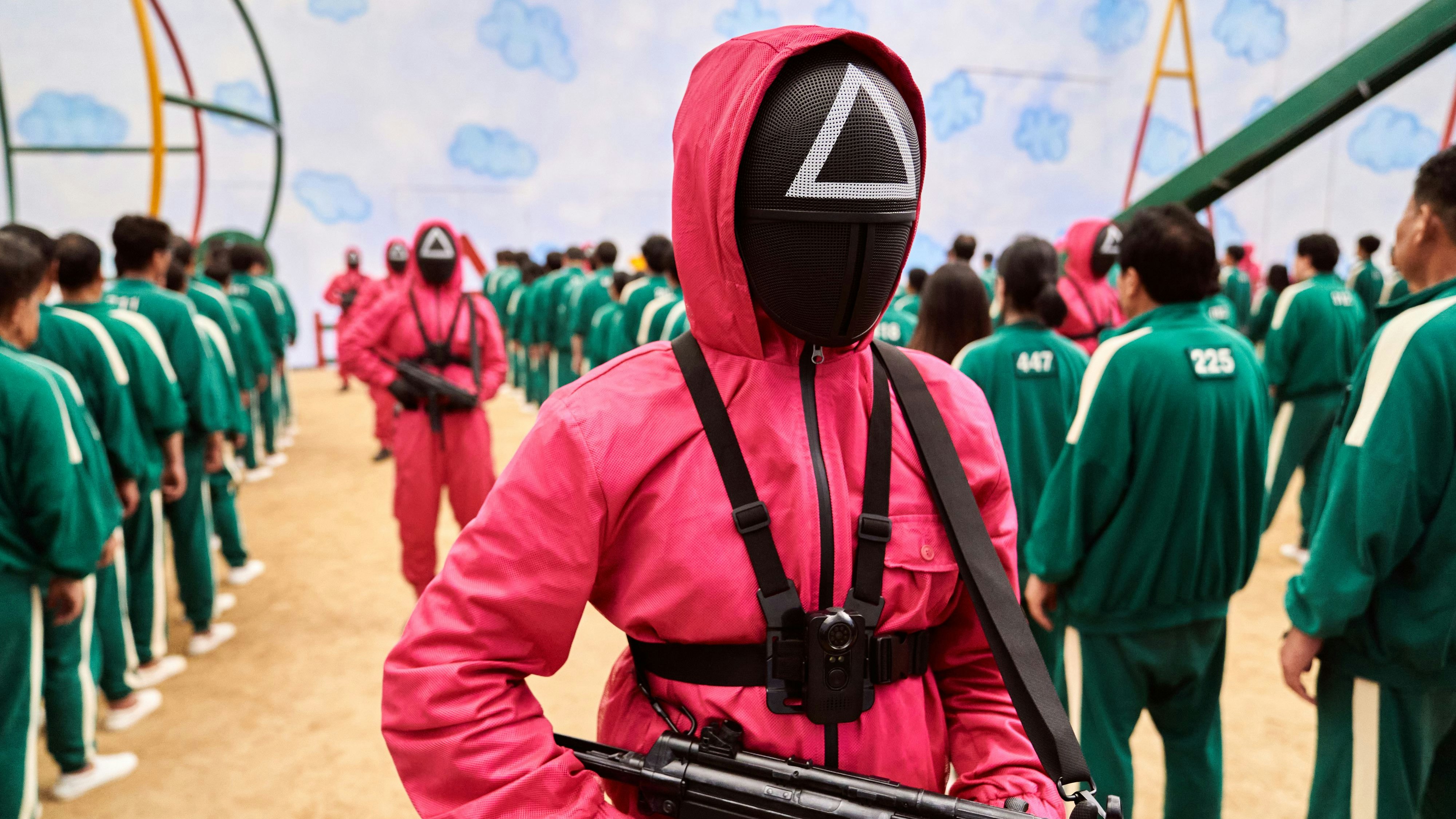 "Squid Game" ist aktuell in den Top 10 der beliebtesten Serien.