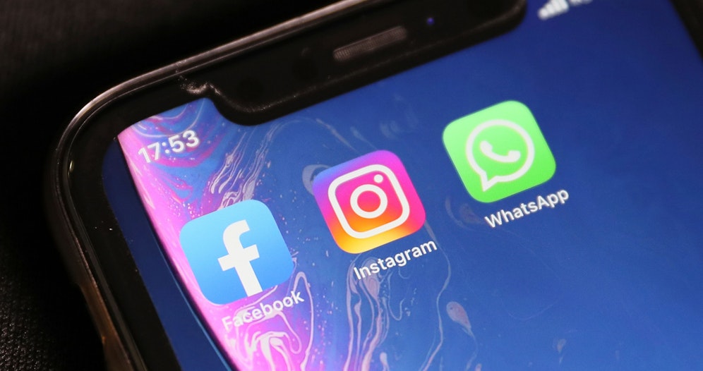 Down: Facebook, Instagram und WhatsApp fielen Montagabend aus.