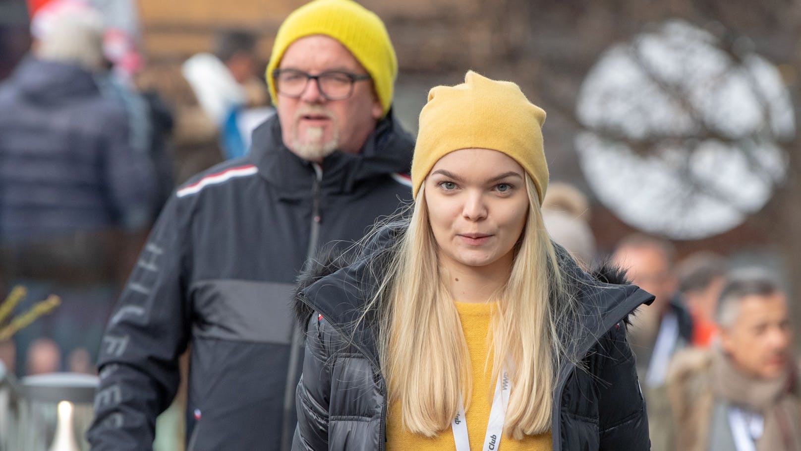 Gerry mit Tochter <strong>Lisa-Marie Friedle</strong> (2020). Bei ihrem Namen stand <strong>Elvis</strong>' Tochter Patin.