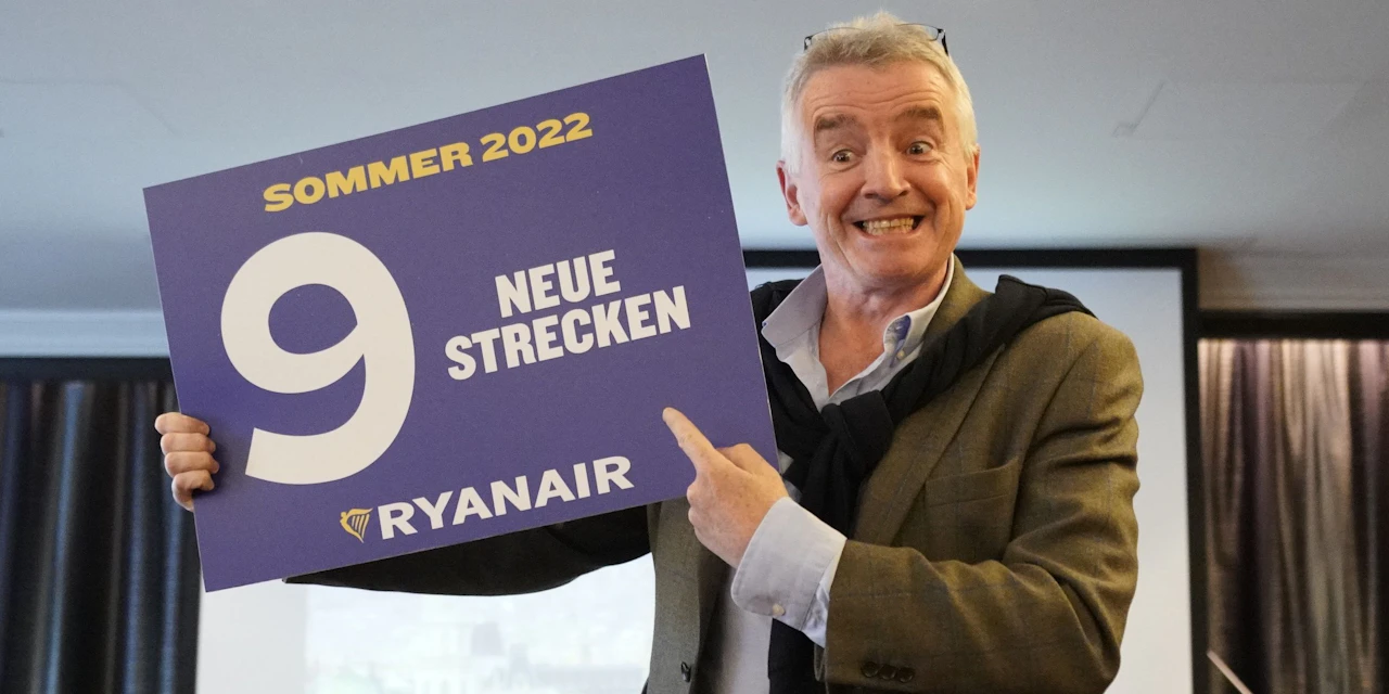 Flugtickets teurer – Ryanair-Boss nennt Regierung "irr" - Vimarsana News
