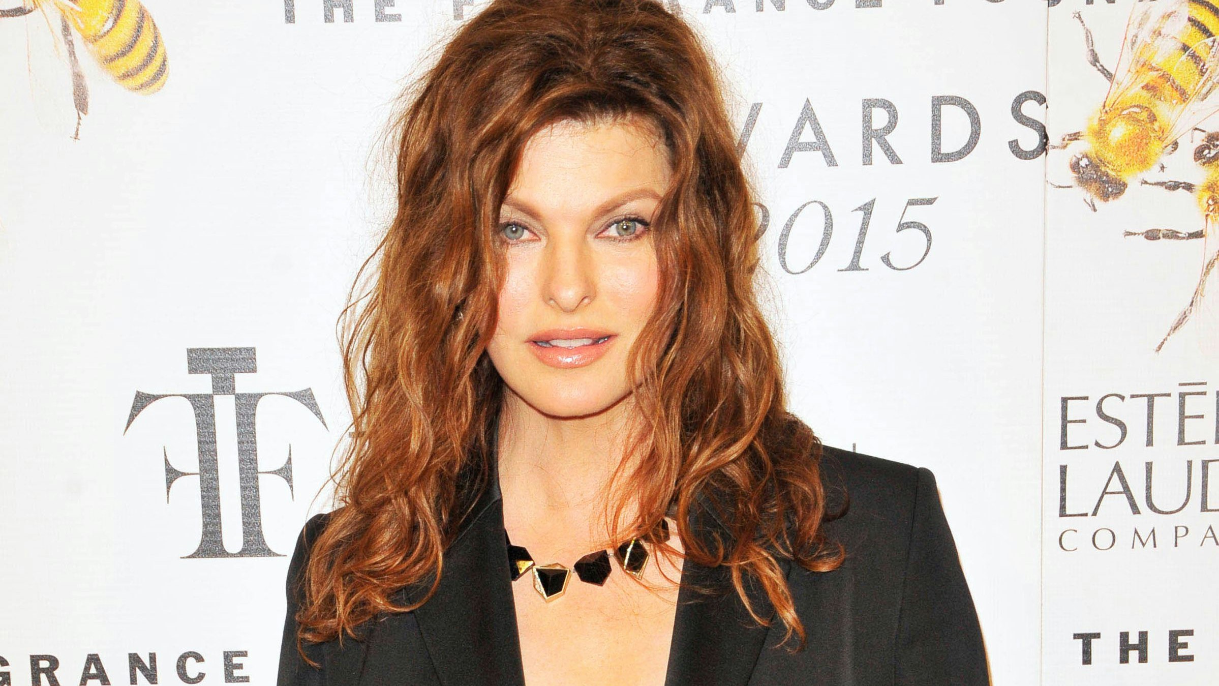  Linda Evangelista at The 2015 Fragrance Foundation Awards. (Lincoln Center, NYC)