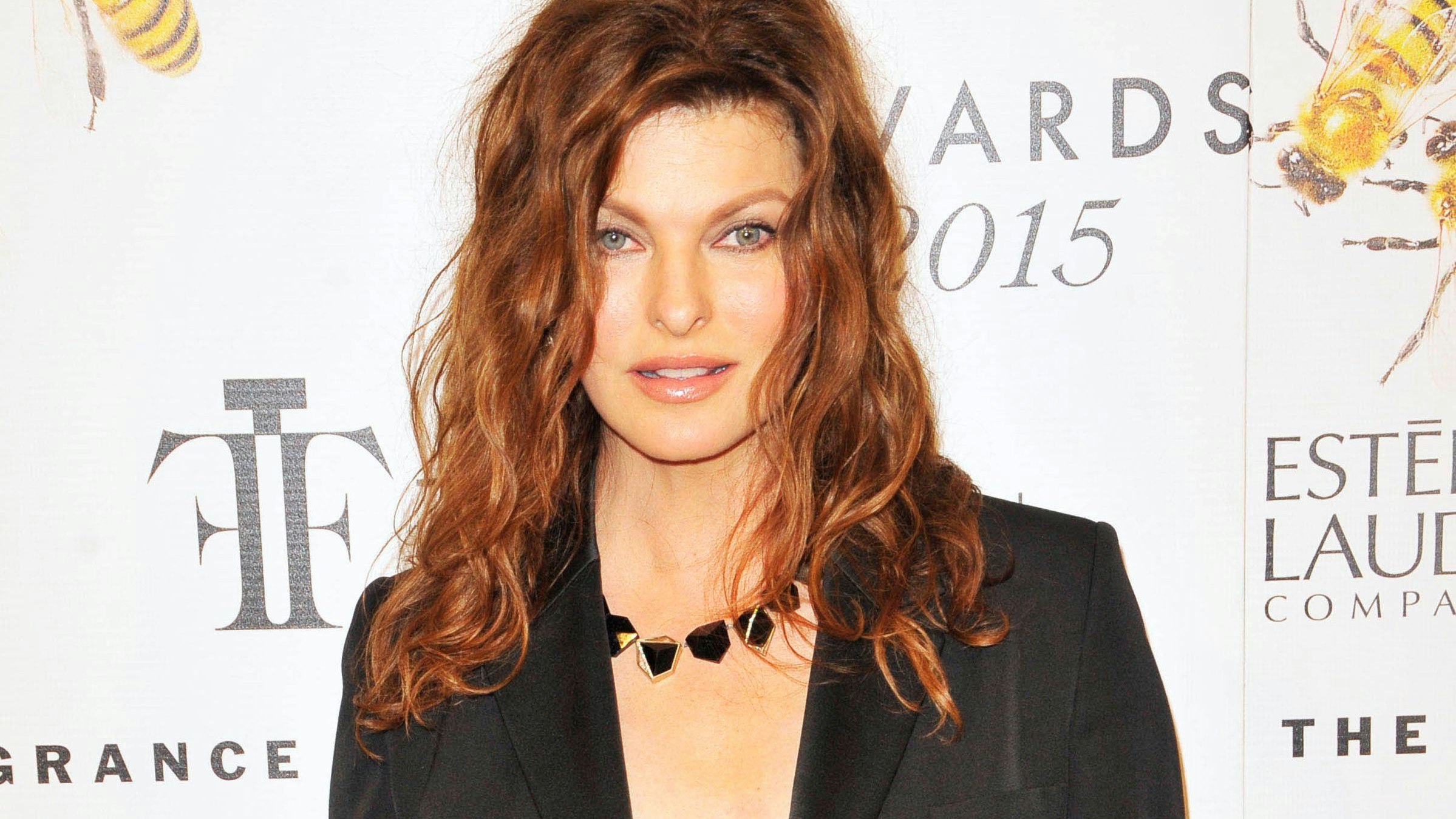  Linda Evangelista at The 2015 Fragrance Foundation Awards. (Lincoln Center, NYC)