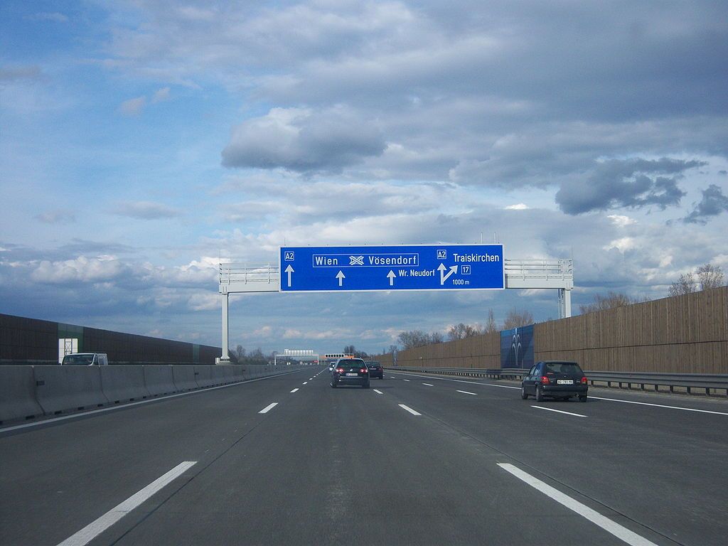 A2 bei Traiskirchen (Symbolfoto)