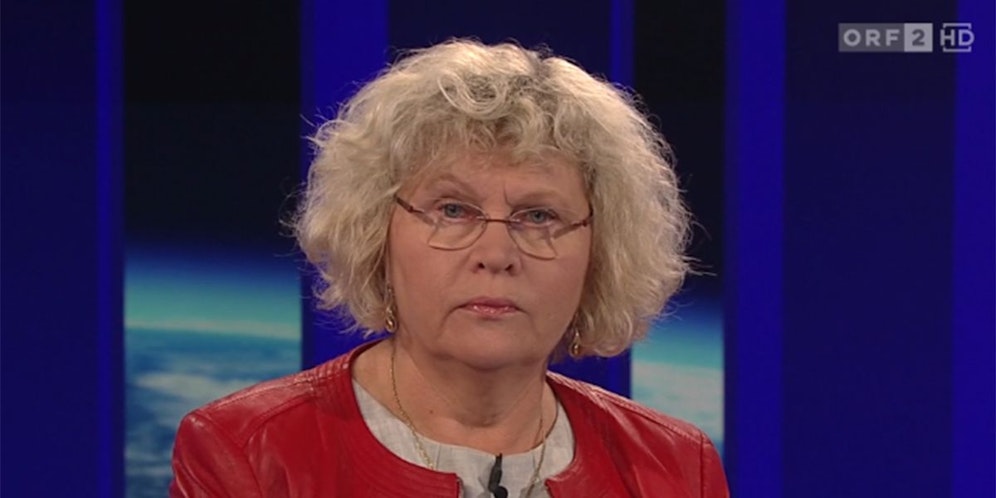 Die Präsidentin der Universitätenkonferenz Sabine Seidler in der ORF-