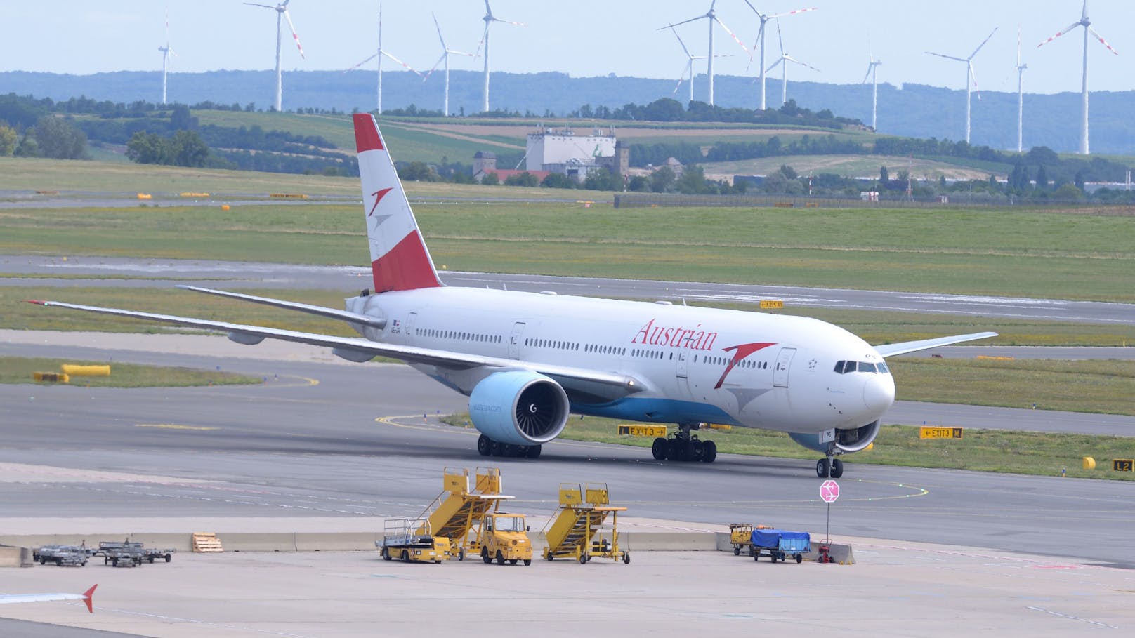 Eine Maschine der Austrian Airlines musste aufgrund eines medizinischen Notfalls wieder nach Wien zurückkehren.