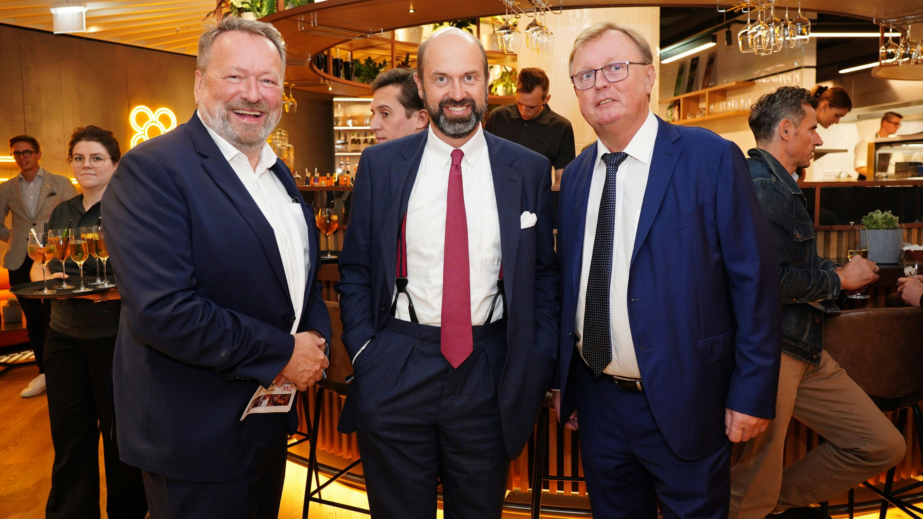 Porsche-Austria-Boss Wolfgang Wurm, Stefan Piëch, Auhof-Chef Peter Scheider