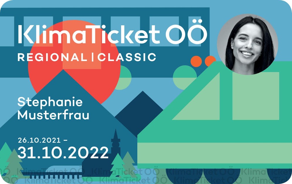 So sieht es aus das KlimaTicket OÖ, das man ab Freitag kaufen kann.