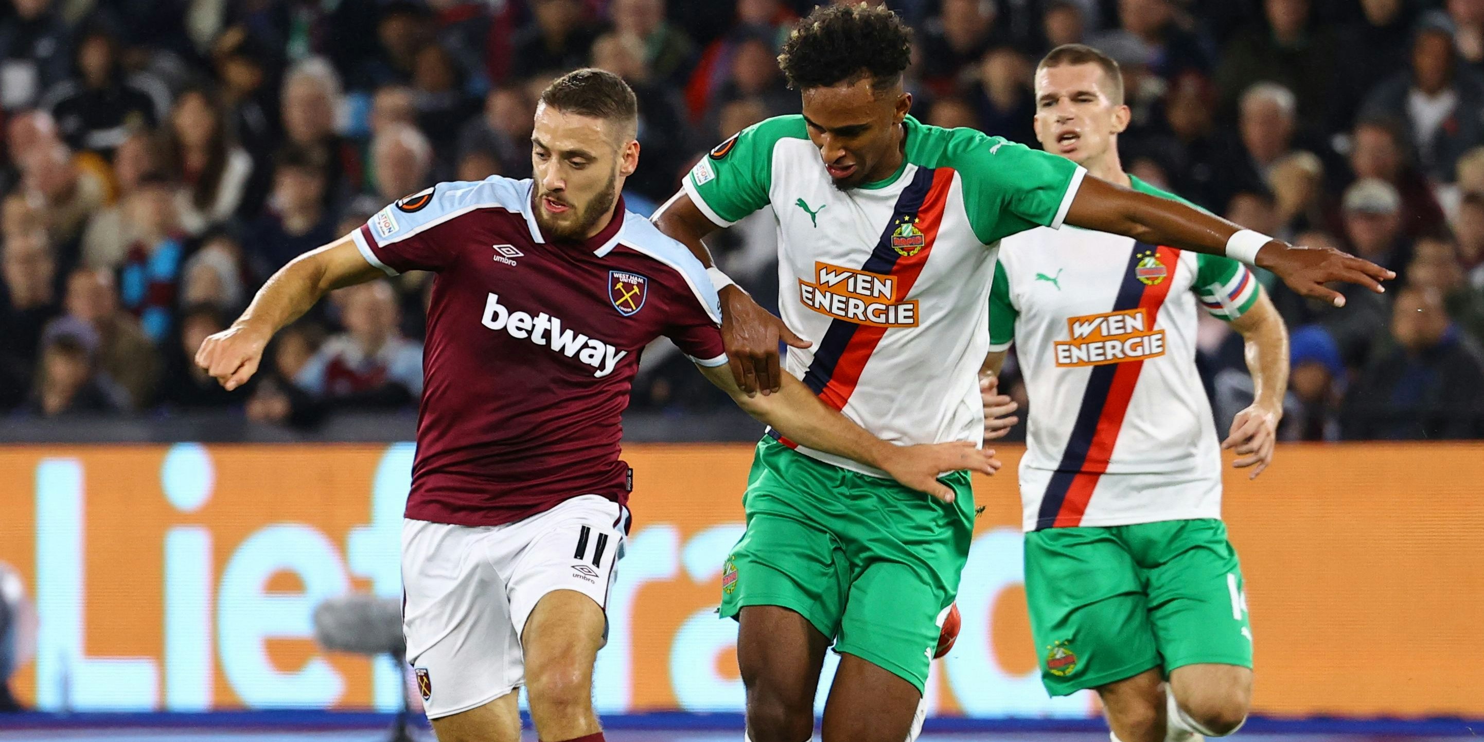 Europa League: West Ham gegen Rapid Wien