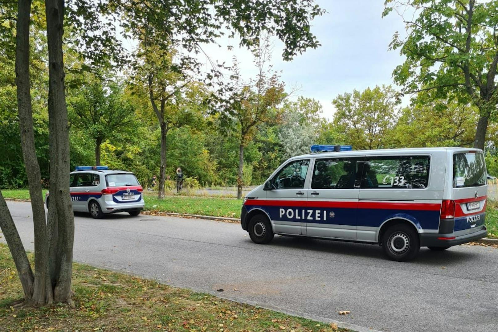 Polizei-Einsatz im Kurpark Oberlaa 