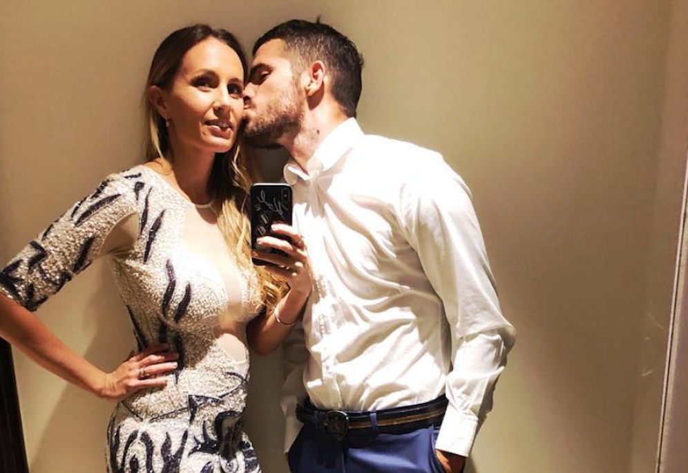 Gisela Dulko und ihr Mann Fernando Gago.