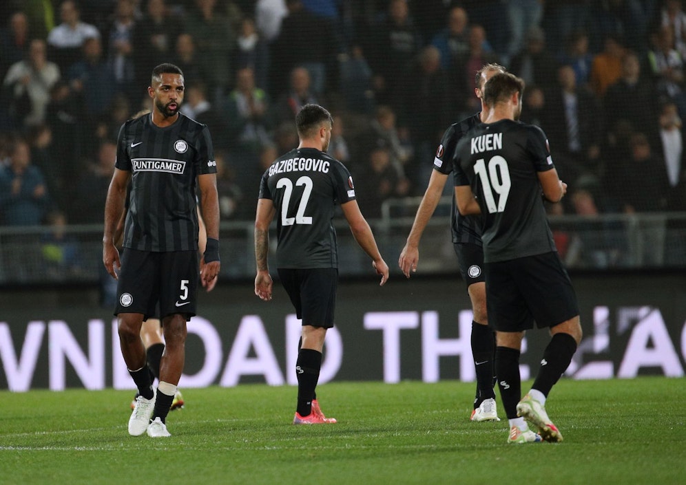 Enttäuschung bei Sturm Graz