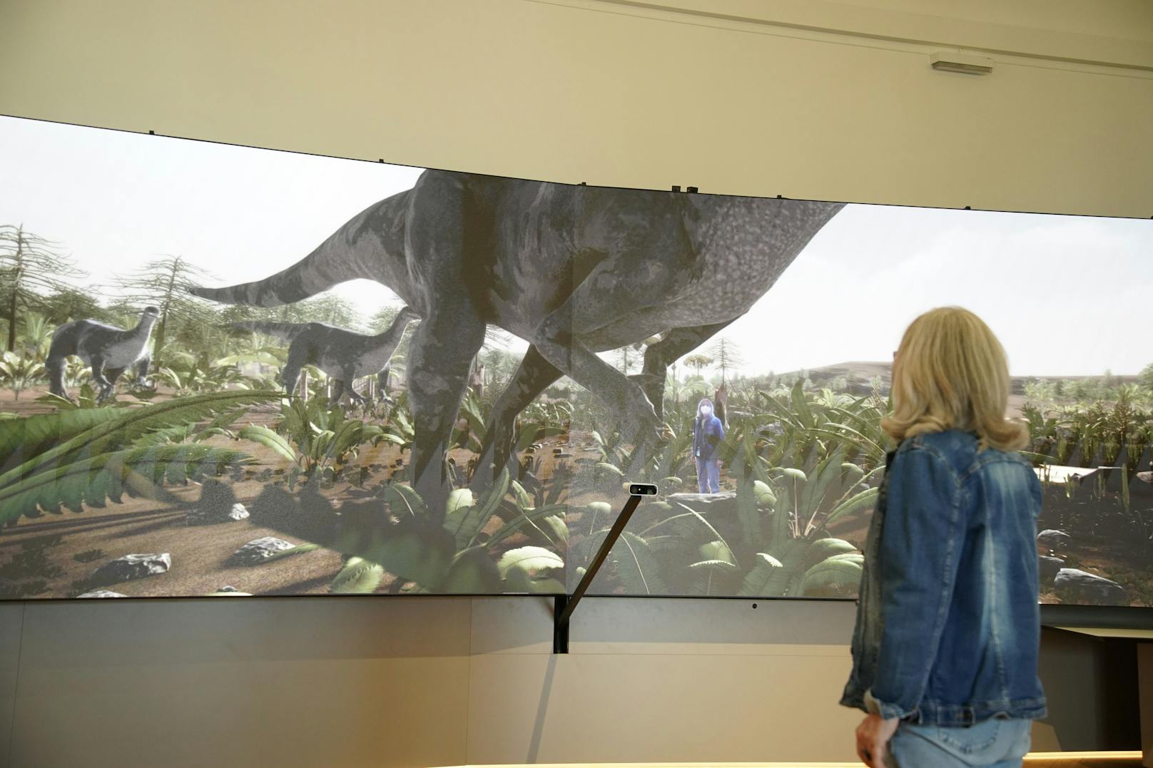 Im letzten Stock des Naturhistorischen Museums kannst Du ab jetzt auf Tuchfühlung mit Dinos gehen. 