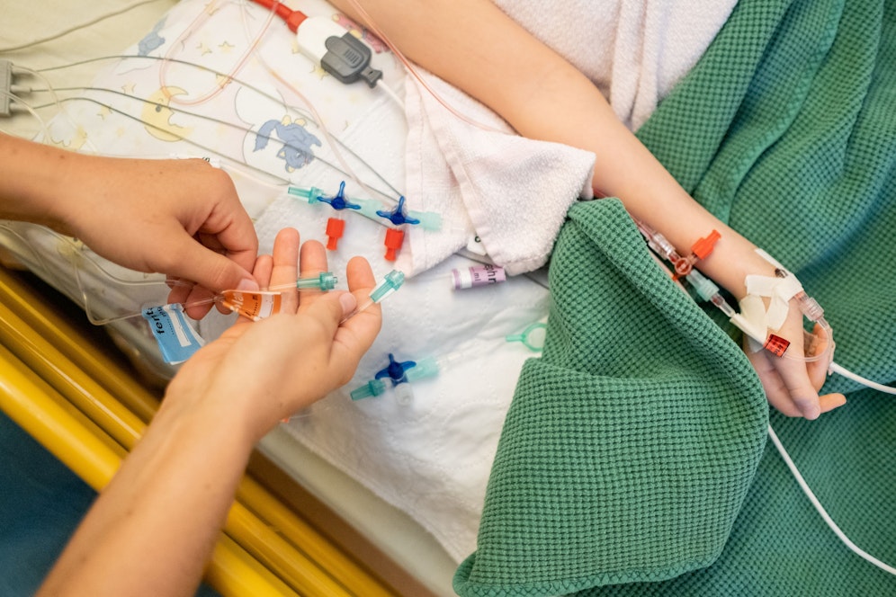 In Wien werden derzeit zwei Kinder im St. Anna Spital behandelt.