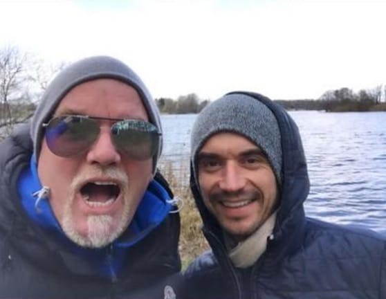 DJ Ötzi und Florian Silbereisen - ein seltenes Selfie.