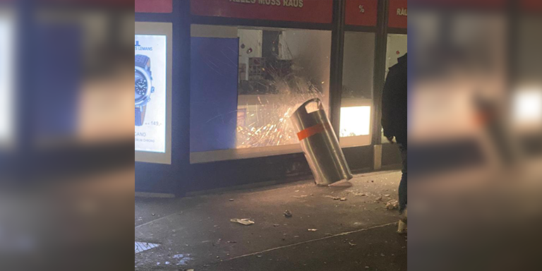 Sollte hier ein Juwelier geplündert werden? Ermittlungen laufen