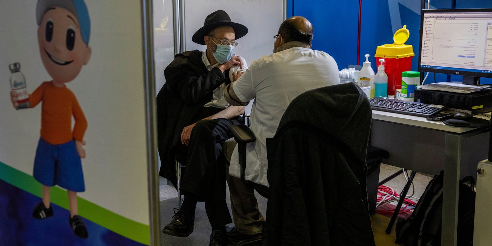 Drei Wochen nach Beginn der Impfkampagne in Israel sind bereits 20 Prozent der Bürger geimpft.