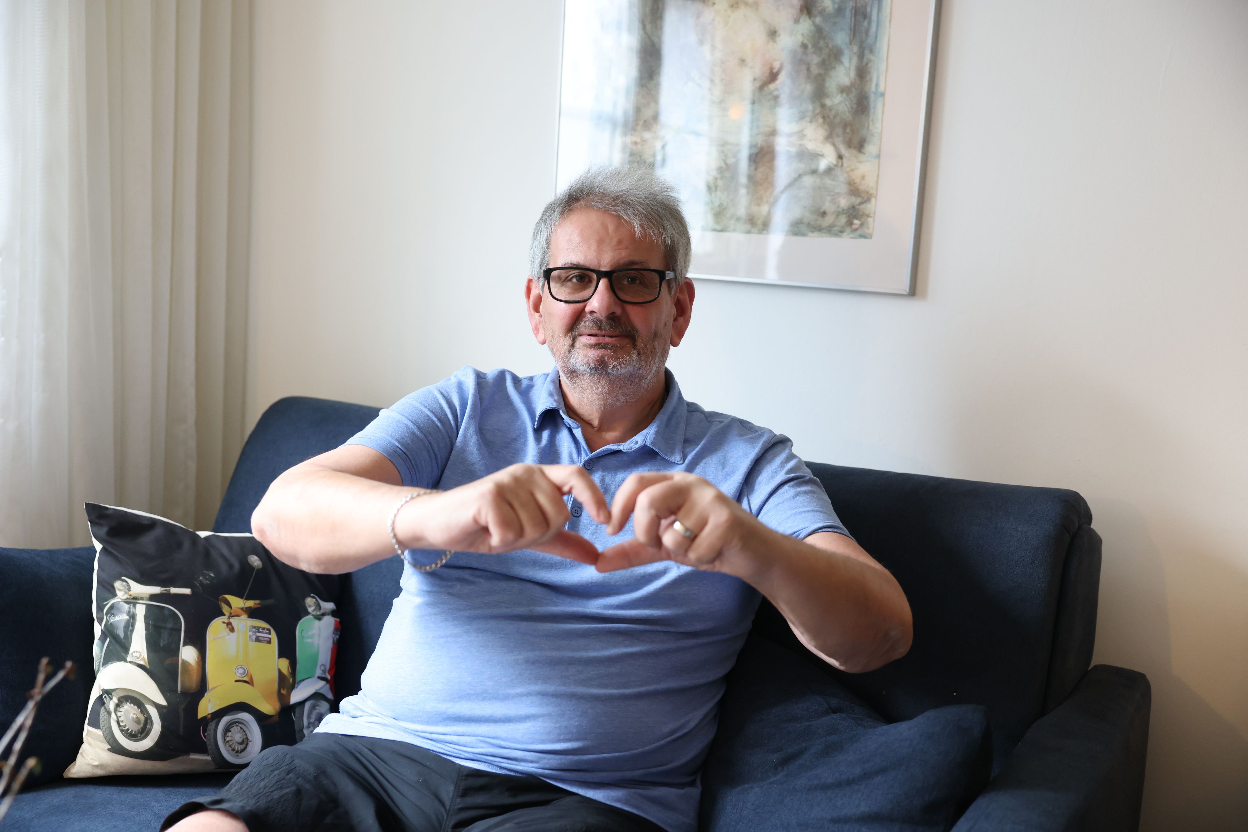 Robert T. sagt danke für Herzschrittmacher nach Corona-Infektion. 