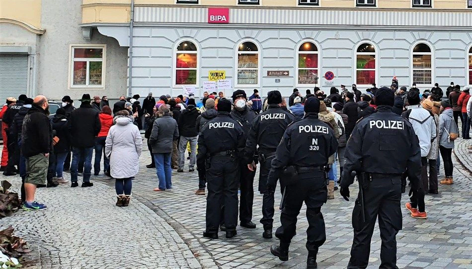 Corona-Demo in Waidhofen an der Ybby