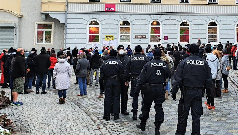 Corona-Demo in Waidhofen an der Ybby