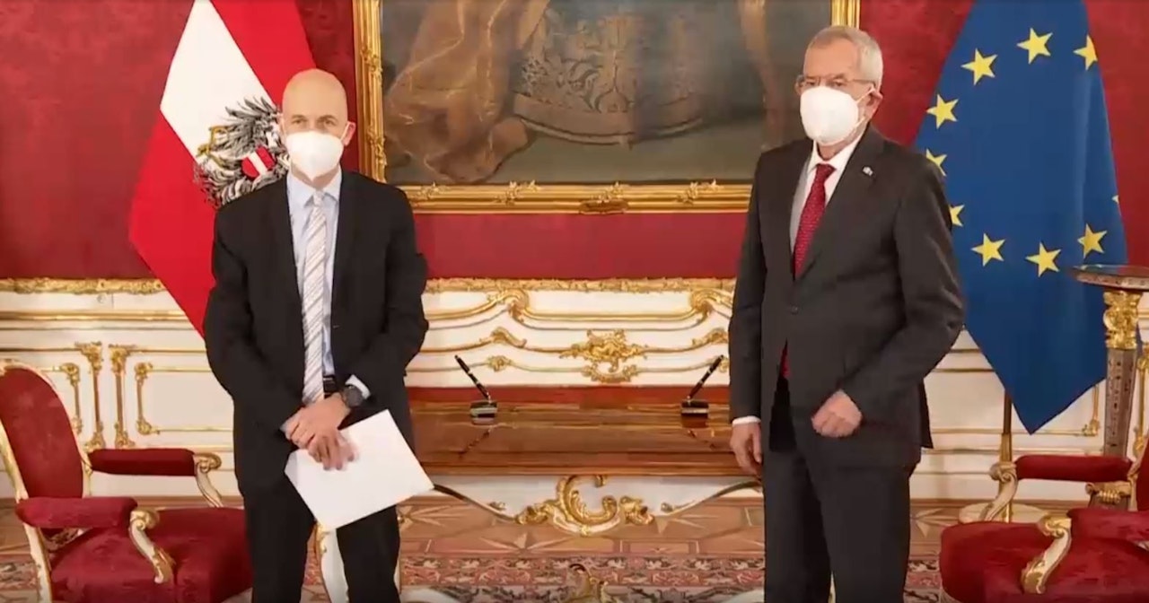 Heute.at - Martin Kocher als neuer Arbeitsminister angelobt