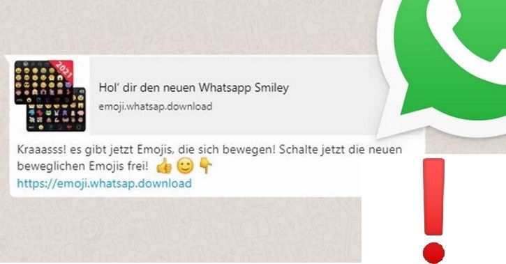 WhatsApp Fake-Nachricht