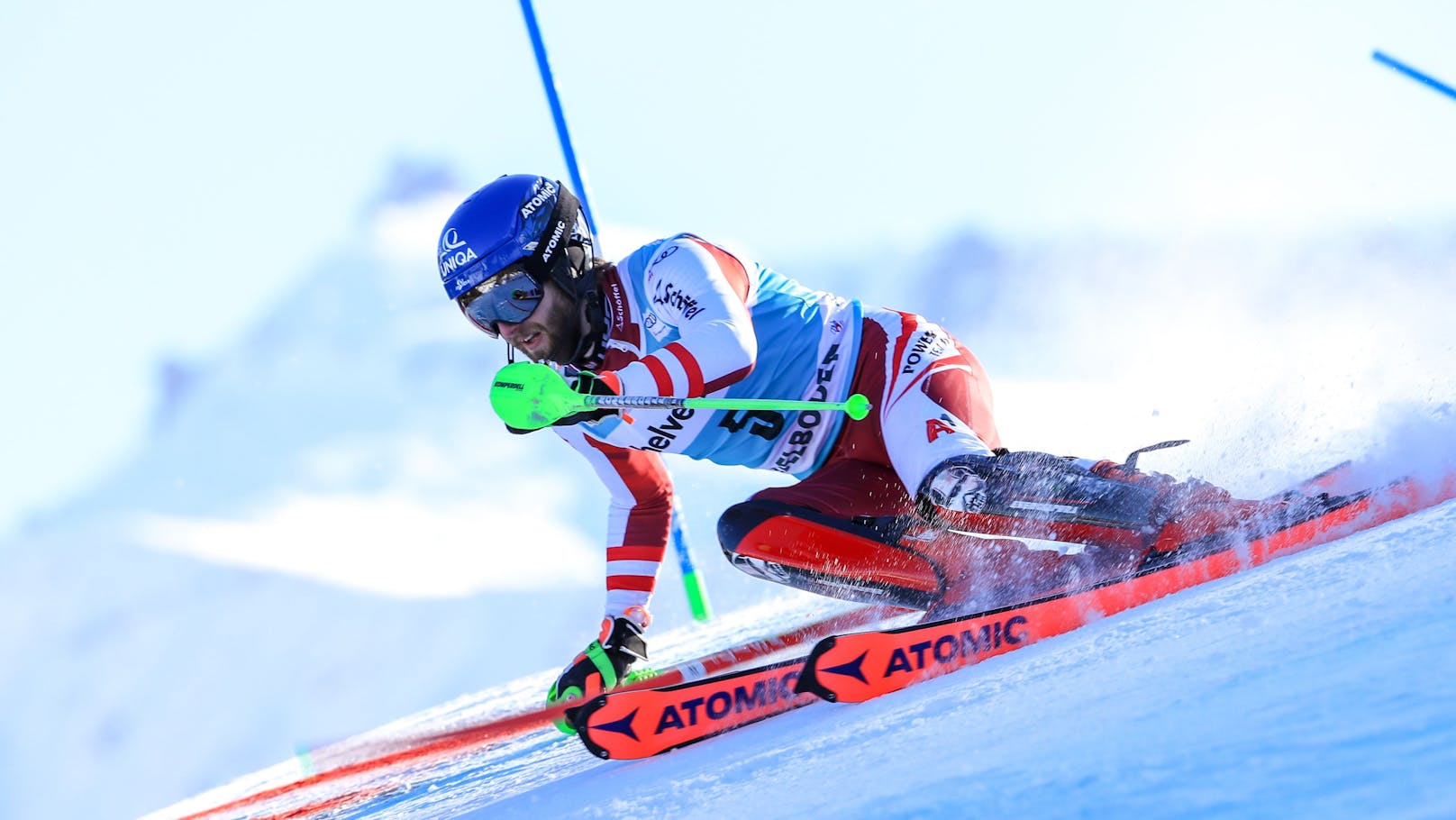 Die Erlösung: Marco Schwarz gewann in Adelboden seinen ersten Weltcup-Slalom. Nach 30 sieglosen Technikrennen war es der erste rot-weiß-rote Triumph nach der Erfolgsära Marcel Hirscher.