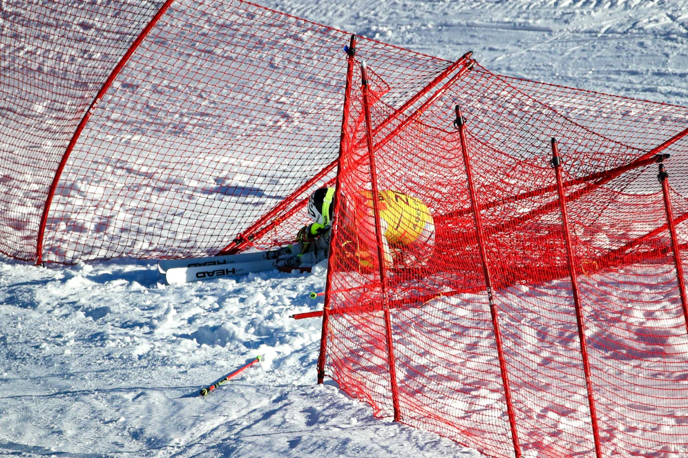 Atle Lie McGrath stürzte in Adelboden schwer.