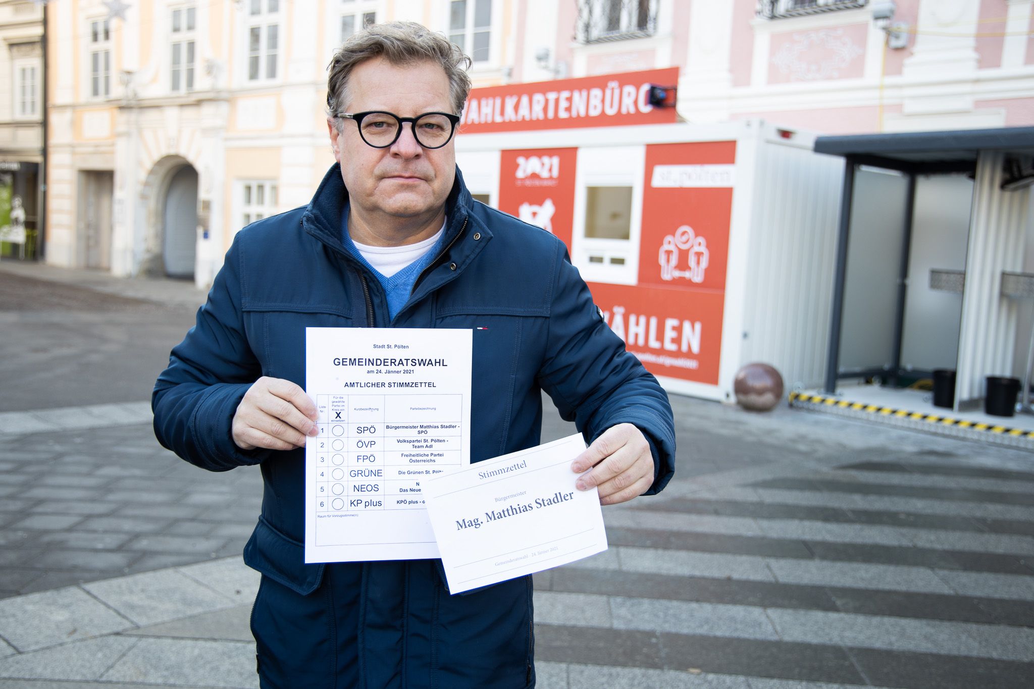 Neos-Spitzenkandidat Niko Formanek