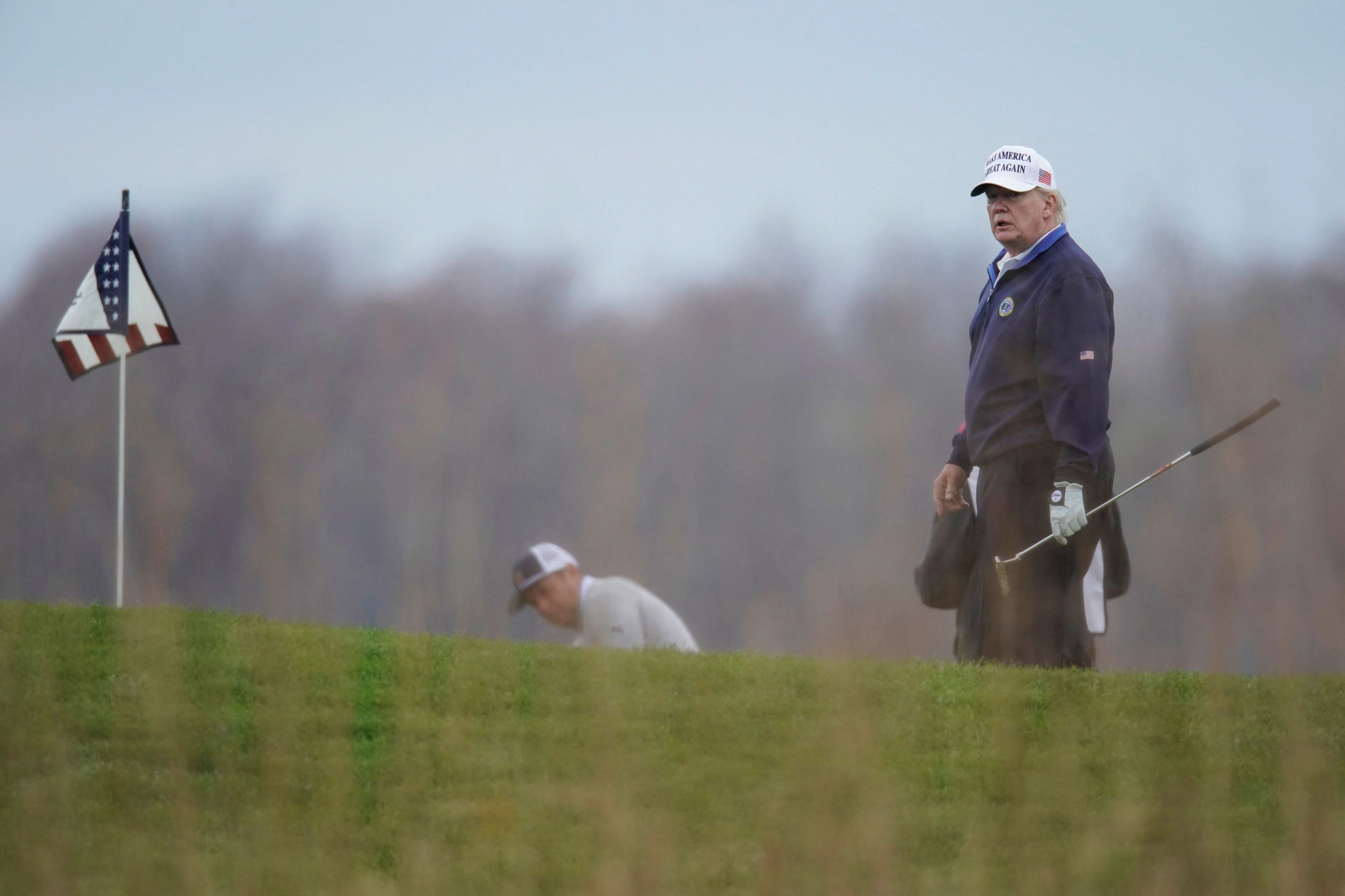 Donald Trump ist begeisterter Golfer.