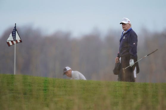 Donald Trump ist begeisterter Golfer.