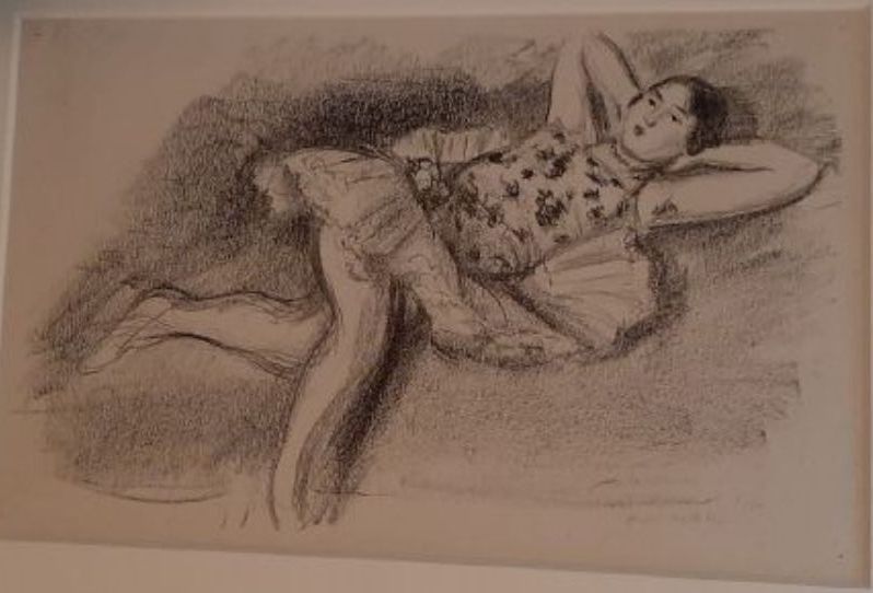 Auch dieser limitierte Druck von Henri Matisse wurde gestohlen.