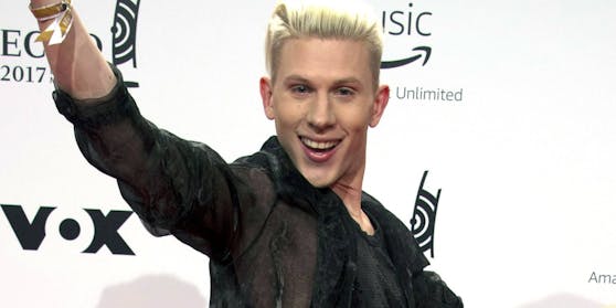 Arielle Rippegather (damals als Marco) bei der 26. Verleihung des Deutschen Musikpreises Echo 2017