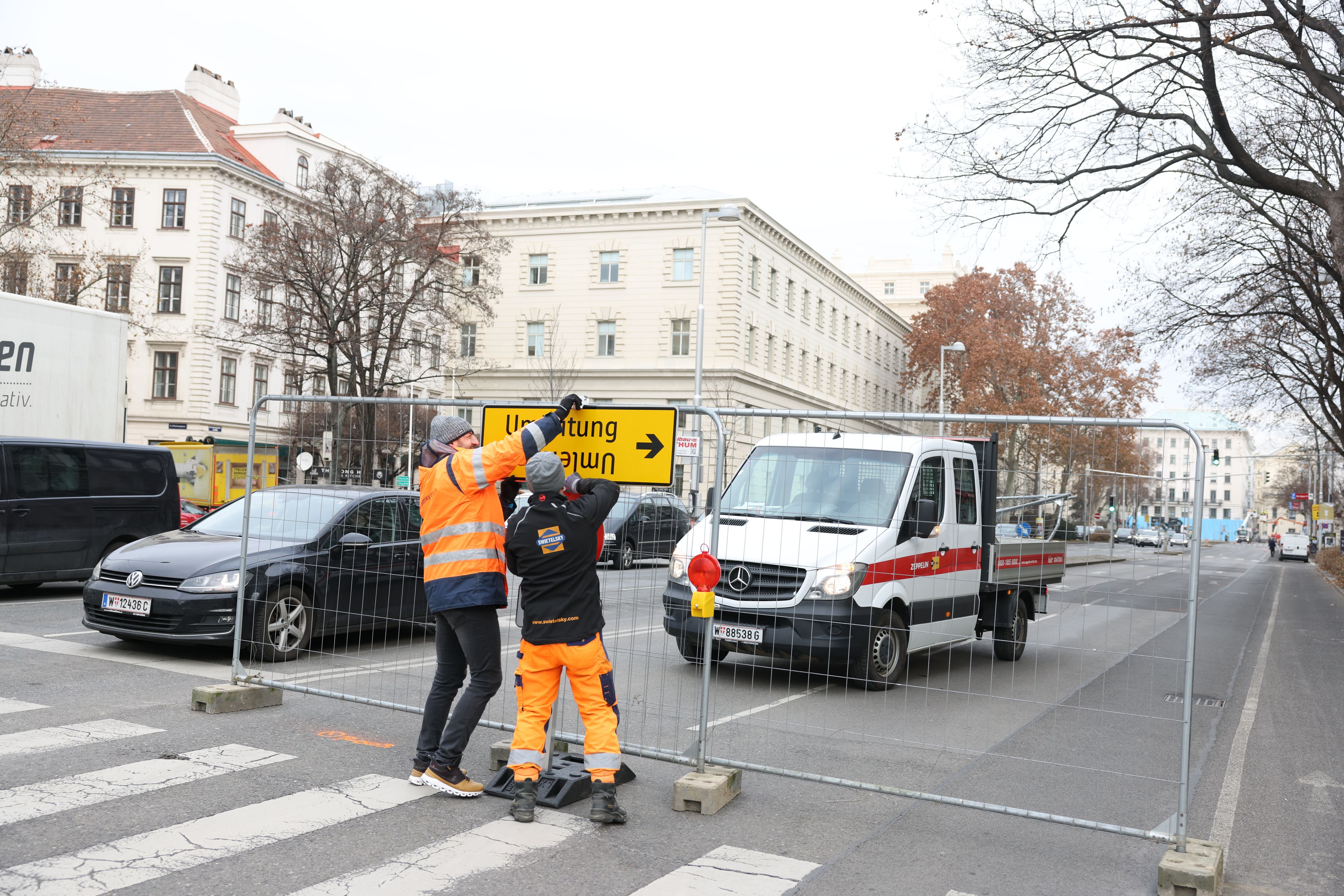 U2/U5-Baustelle wird eröffnet