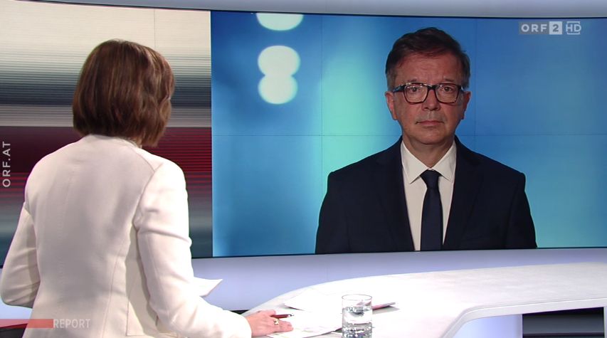 Gesundheitsminister Rudi Anschober (Grüne) im "Report".
