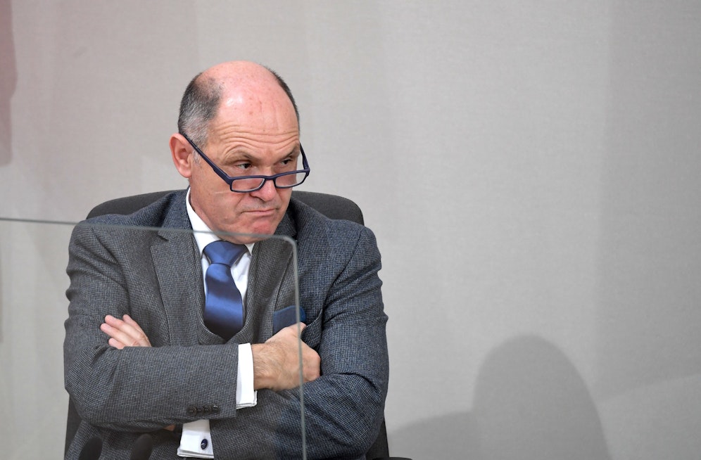 Nationalratspräsident Wolfgang Sobotka (ÖVP) in der Vorweihnachtszeit