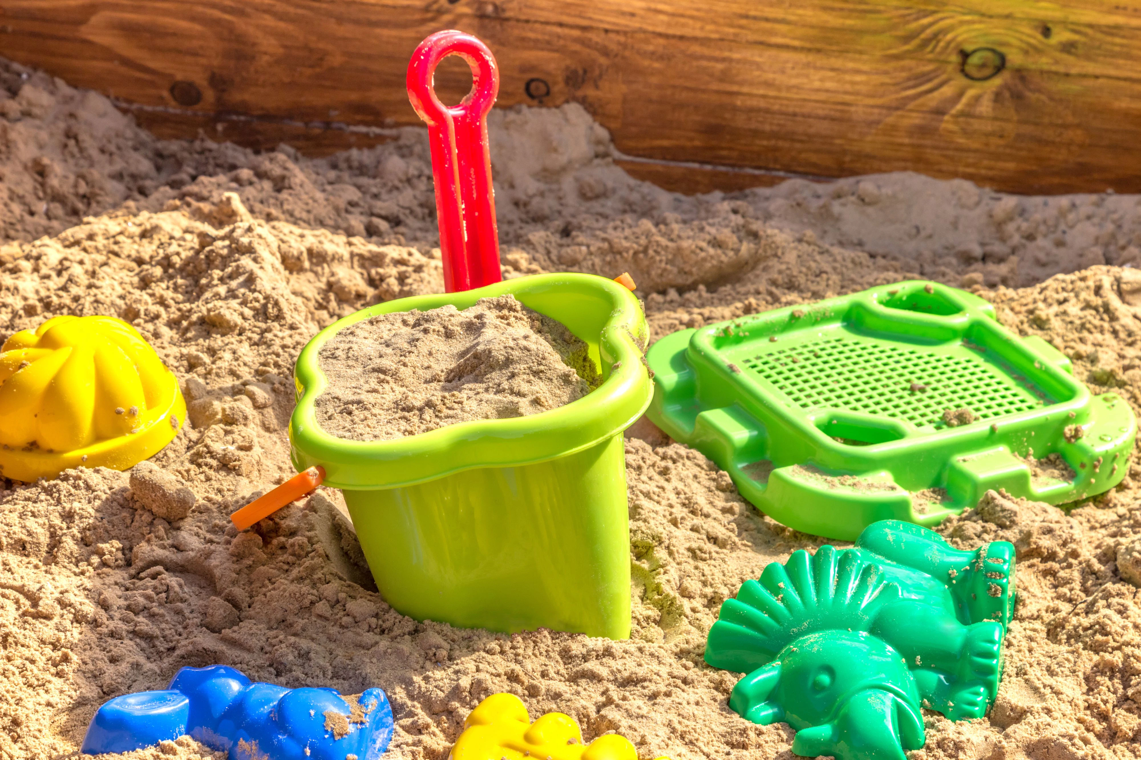 Tatort Kinderspielplatz: Mit Sand aus dem Sandkasten wurde geworfen.
