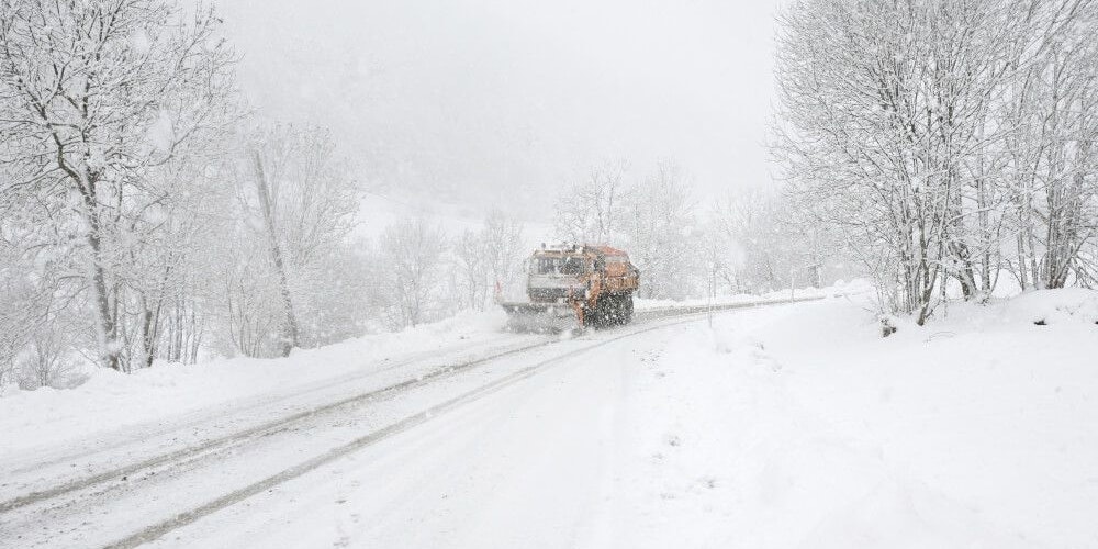 Tief "Dimitrios" bringt jede Menge Schnee