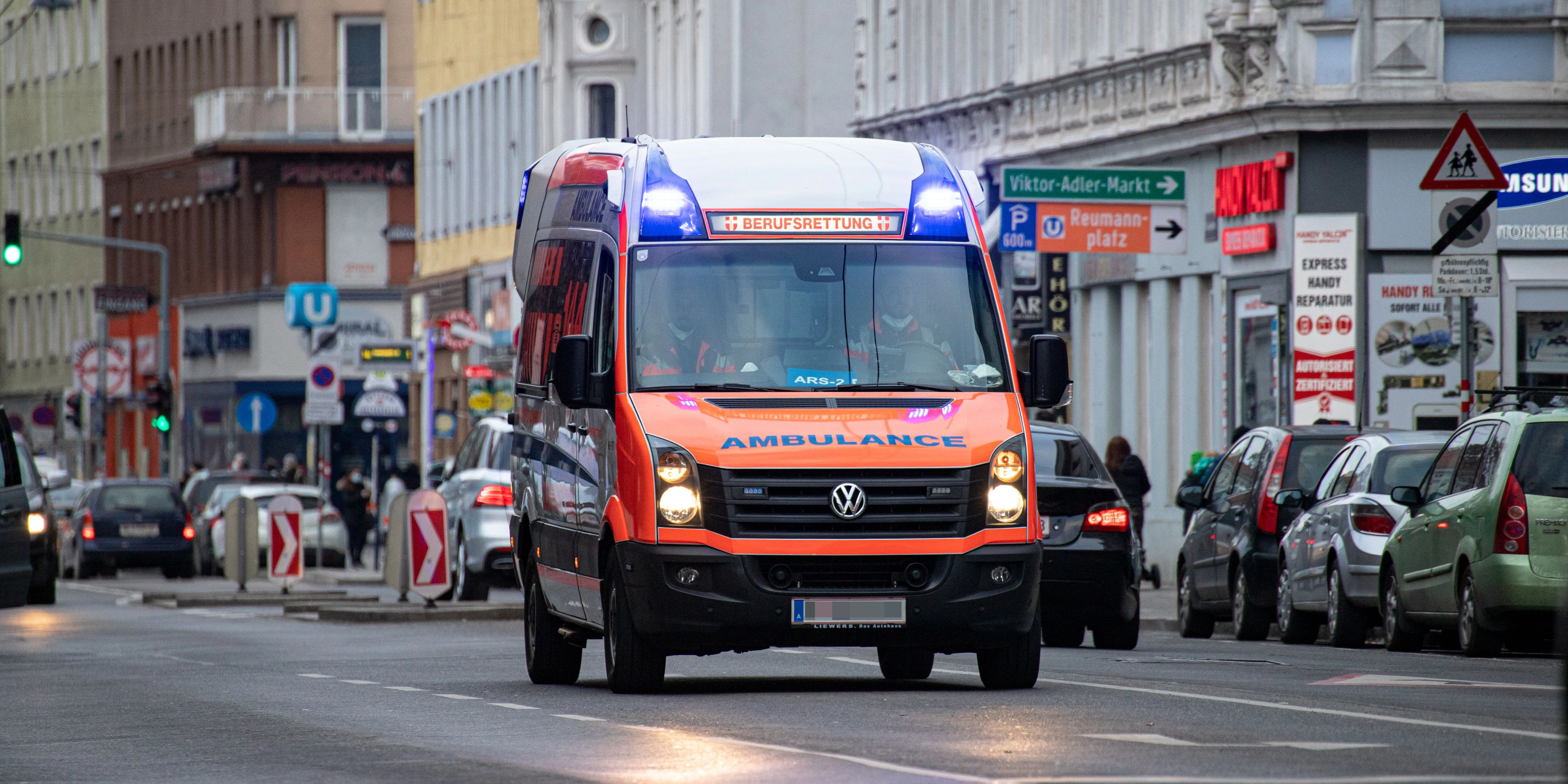 Messer-Attacke in Wien auf offener Straße
