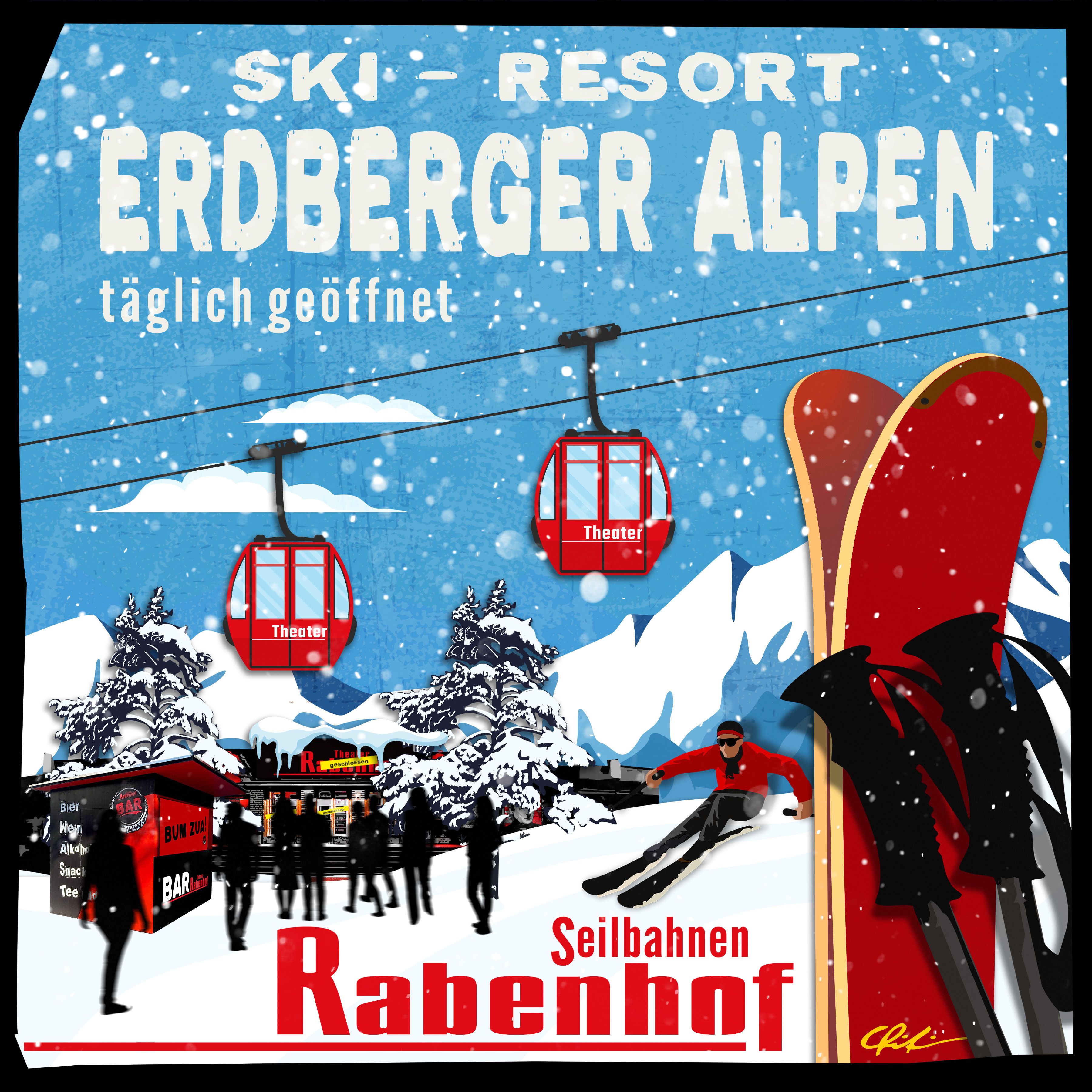 So könnte das Ski-Resort aussehen.