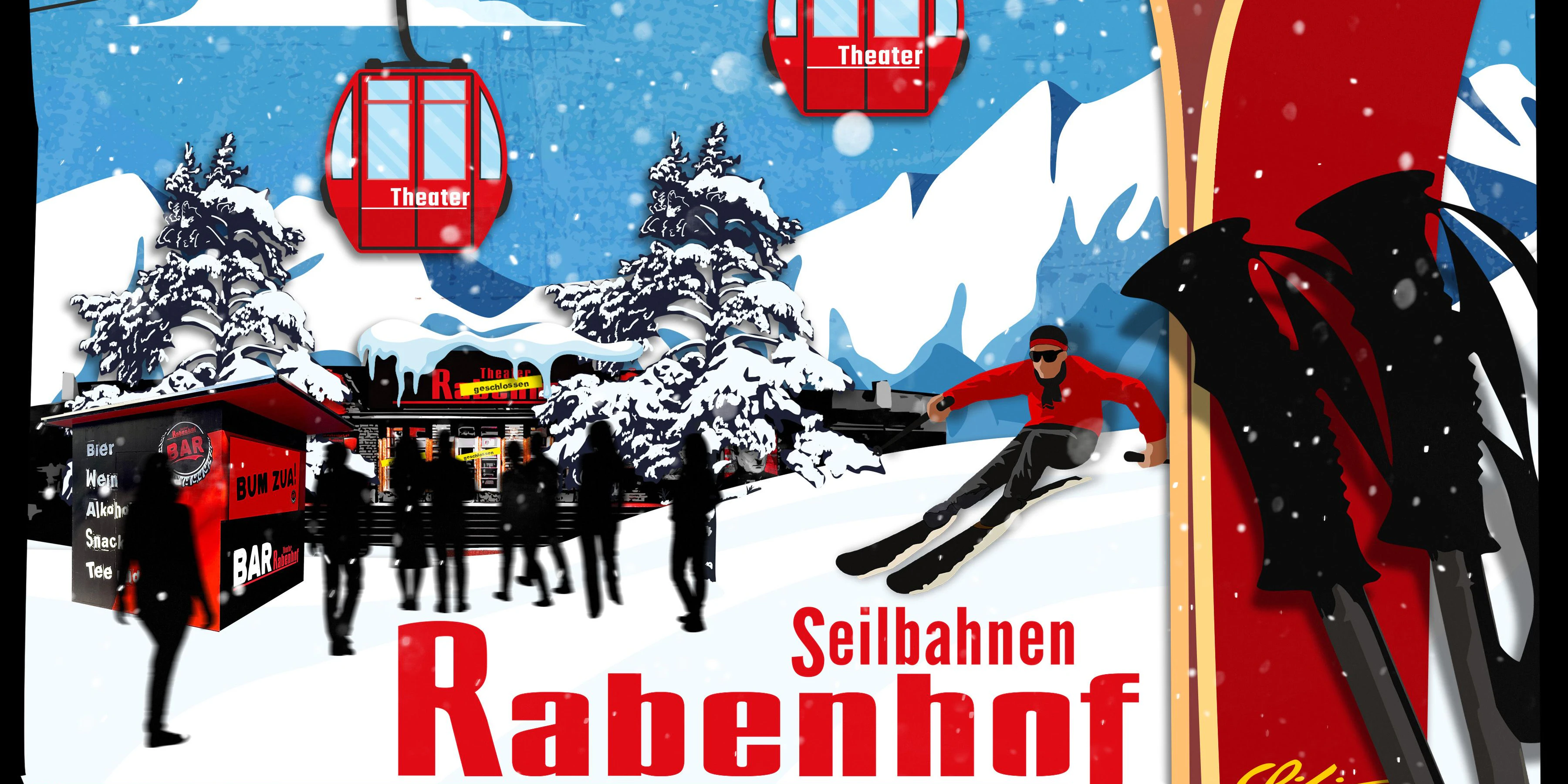 So könnte das Ski-Resort aussehen.