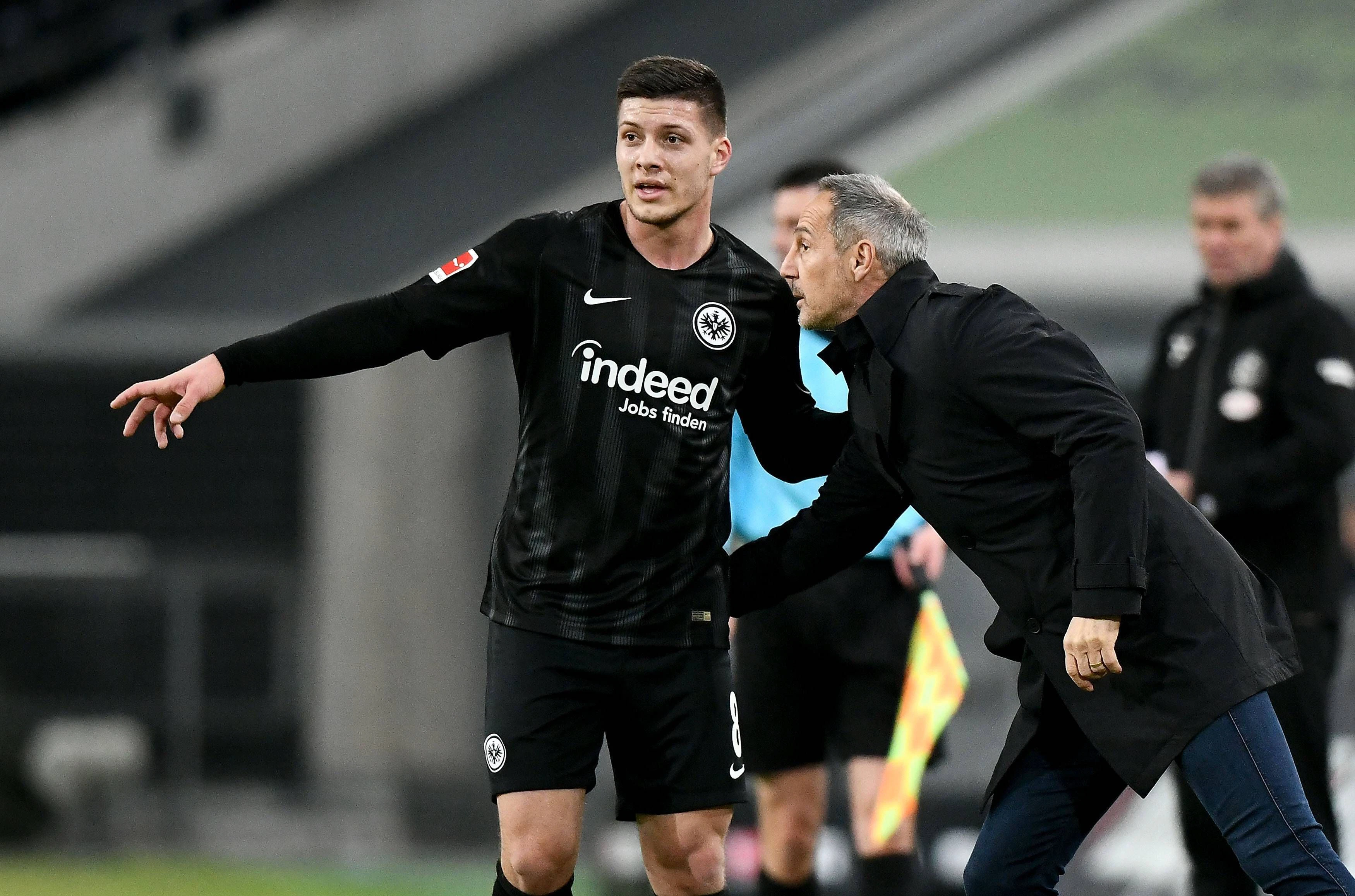 Luka Jovic, Adi Hütter