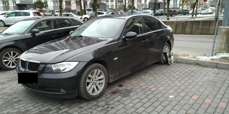 Diesen Wagen wollte der 21-Jährige entwenden.