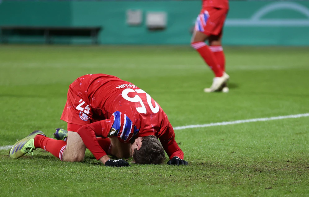 Thomas Müller war fassungslos. 